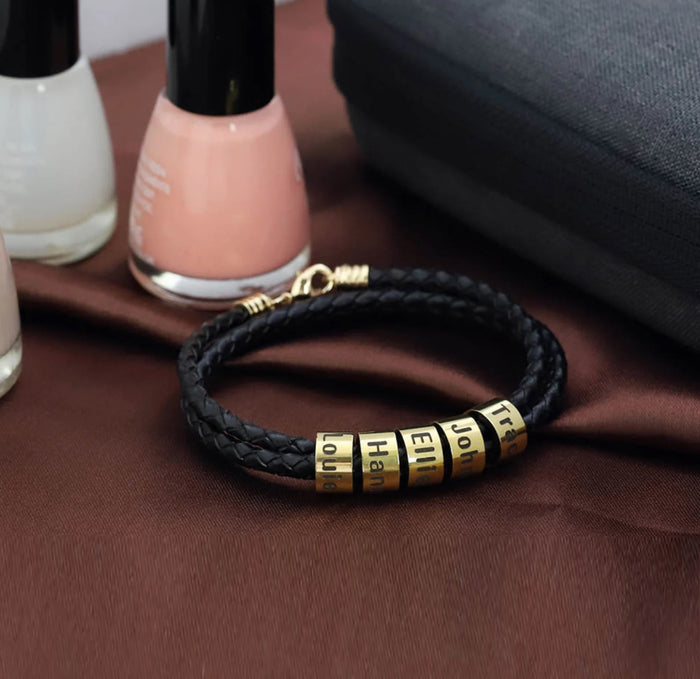 Pulseira Personalizável Dia dos Pais | Oferta Especial 50% OFF + Frete Grátis Somente Hoje!