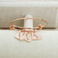 Pulseira Minhas Razões - Personalizável - Gravação a Laser